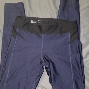 Under Armour Navy & Black Performance Leggings
